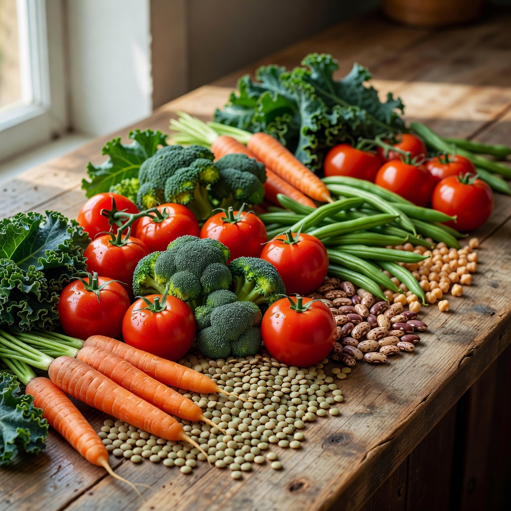 High fiber legumes, beans and fermented food research